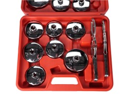 Sett med koppnøkler for oljefiltre MECHANIC OIL WRENCH 16, 16 stk