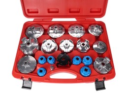 Sett for demontering av oljefiltre MECHANIC OIL WRENCH 19, 19 stk