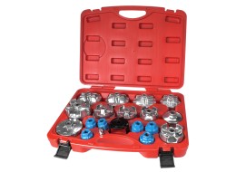 Sett for demontering av oljefiltre MECHANIC OIL WRENCH 19, 19 stk