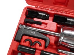 Sett for demontering av injektorer med tilbakeslagshammer MECHANIC PULLER SET 2, 40 stk