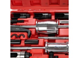 Sett for demontering av injektorer med tilbakeslagshammer MECHANIC PULLER SET 2, 40 stk