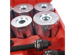 Sett for pressing og uttrekking av lager og hylser MECHANIC PULLER SET 3, 27 stk