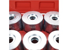 Sett for pressing og uttrekking av lager og hylser MECHANIC PULLER SET 3, 27 stk
