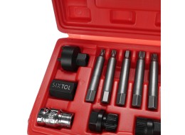 Sett for demontering av remskive MECHANIC PULLEY SET 1, 13 deler