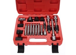 Sett for montering og demontering av alternatorens remskiver MECHANIC PULLEY SET 2, 18 deler
