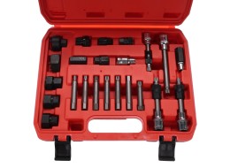 Sett for montering og demontering av alternatorens remskiver MECHANIC PULLEY SET 3, 24 deler