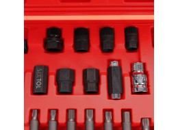 Sett for montering og demontering av alternatorens remskiver MECHANIC PULLEY SET 4, 30 stk