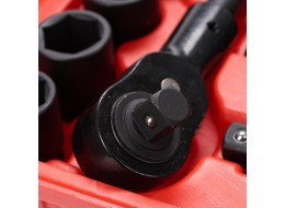 Sett med piper og skralle MECHANIC WRENCH SET 2, heavy-duty, 21 deler