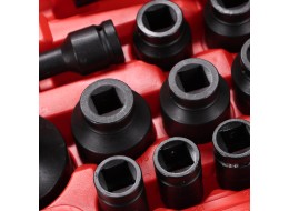 Sett med piper MECHANIC WRENCH SET 3, heavy-duty, 26 deler