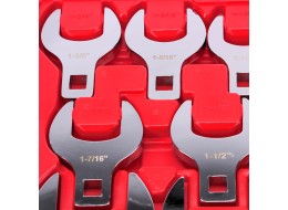 Sett med utskiftbare pipenøkkelender MECHANIC WRENCH SET 5, 1/2", 14 deler