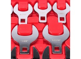 Sett med utskiftbare pipenøkkelender MECHANIC WRENCH SET 5, 1/2", 14 deler