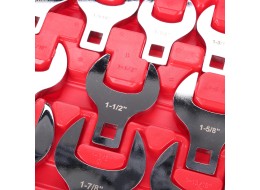 Sett med utskiftbare pipenøkkelender MECHANIC WRENCH SET 5, 1/2", 14 deler