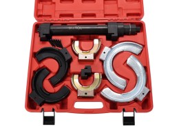 Sett for sammenpressing av støtdemperfjærer med utskiftbare gafler MECHANIC SPRING SET 5