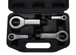 Sett med mutterskjærere for skadede muttere MECHANIC NUT REMOVER 1, 4 stk