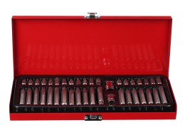 Sett med Torx-biter i metallkassett MECHANIC TORX SET 1, 40 stk