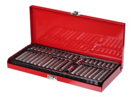 Sett med Torx-biter i metallkassett MECHANIC TORX SET 1, 40 stk