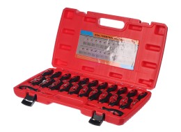 Sett med uttrekkere for pinner og kontakter MECHANIC TERMINAL PIN SET 1, 23 stk
