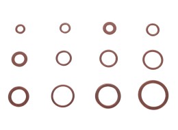 Sett med kobberpakningsringer MECHANIC RING SET 2, M5–M20, 300 stk