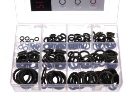 Sett med tetningsringer i NBR og stål MECHANIC RING SET 3, M6–M24, 180 stk