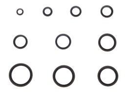 Sett med tetningsringer i NBR og stål MECHANIC RING SET 3, M6–M24, 180 stk