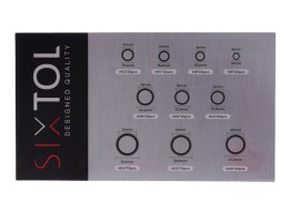 Sett med tetningsringer i NBR og stål MECHANIC RING SET 3, M6–M24, 180 stk