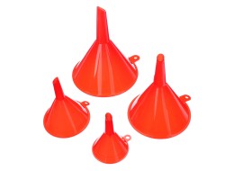 Sett med trakter for påfylling av væsker MECHANIC FUNNEL SET 3, 9 stk