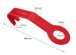 Demonteringsspak med øye for polstring og interiør MECHANIC TRIM ONE 2