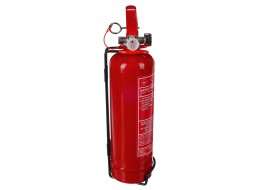 Pulverbrannslukker FIRE STOP 1 kg, ABC, helmetall, inkludert metallholder