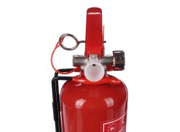 Pulverbrannslukker FIRE STOP 1 kg, ABC, helmetall, inkludert metallholder