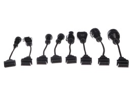 Komplett sett med OBD-II adaptere for lastebiler MECHANIC CABLE SET 2, 8 stk