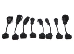 Komplett sett med OBD-II adaptere for lastebiler MECHANIC CABLE SET 2, 8 stk