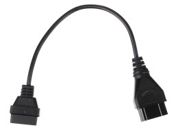OBD-II-adapter 12-pin for lastebiler GAZ MECHANIC CABLE 6