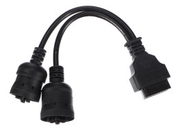 OBD-II-adapter 9-pin J1939 og 6-pin J1708 MECHANIC CABLE 8