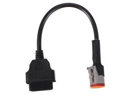 OBD-II-adapter 6-pin for Harley-Davidson motorsykkel MECHANIC CABLE 21