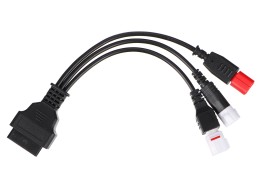 OBD-II-adapter 3-pin/4-pin/6-pin for Yamaha og Honda motorsykkel MECHANIC CABLE 23