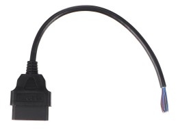 OBD-II forlengelseskabel, hunn 16-pinner, 30 cm kabler MECHANIC CABLE 27