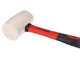 Gummihammer TPR HAMMER 450, hvit, 450 g, 330 mm