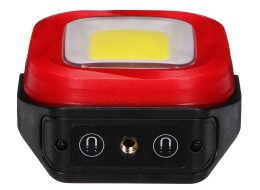 Arbeidslykt med magnet LAMP WORK 1, 1000 lm, COB LED, USB