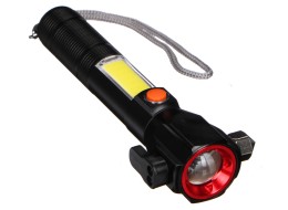Sikkerhetslykt for bil med magnet CAR LAMP SAFETY, 300 lm, COB LED, USB
