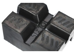 Gummipute for sammenleggbar bilstøtte MECHANIC CAR STAND, 83x62x40 mm