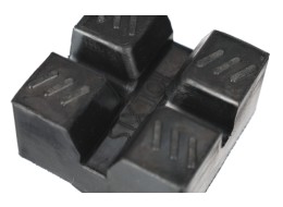 Gummipute for biljekk SX JACK SUV 2,5T, 62x62x44 mm