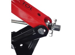 Saksekjekk med ratsje SX SCISSOR JACK WIDE PAD 2,5T