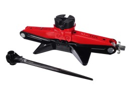 Saksekjekk med ratsje SX SCISSOR JACK WIDE PAD 2,5T