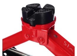 Saksekjekk med ratsje SX SCISSOR JACK WIDE PAD 2,5T