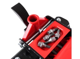 Robust rullbar hydraulisk jekk 3 t lavprofil med pedal SX JACK PEDAL 3T BLACK