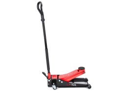 Robust rullbar hydraulisk jekk 3 t lavprofil med pedal SX JACK PEDAL 3T BLACK