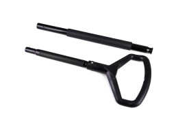 Robust rullbar hydraulisk jekk 3 t lavprofil med pedal SX JACK PEDAL 3T BLACK