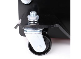 Robust rullbar hydraulisk jekk 4 t lavprofil med pedal SX JACK PEDAL 4T BLACK