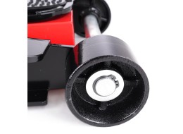 Robust rullbar hydraulisk jekk 4 t lavprofil med pedal SX JACK PEDAL 4T BLACK