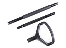 Robust rullbar hydraulisk jekk 4 t lavprofil med pedal SX JACK PEDAL 4T BLACK